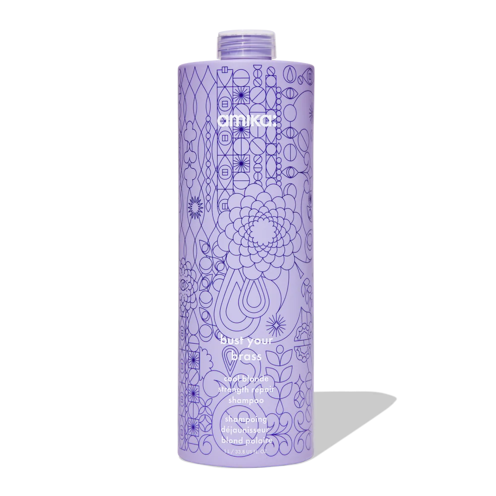 Bust Your Brass Cool Blonde Strength Repair Shampoo